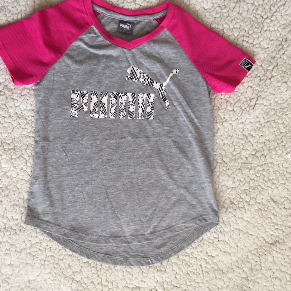 Little girls Puma tee shirt